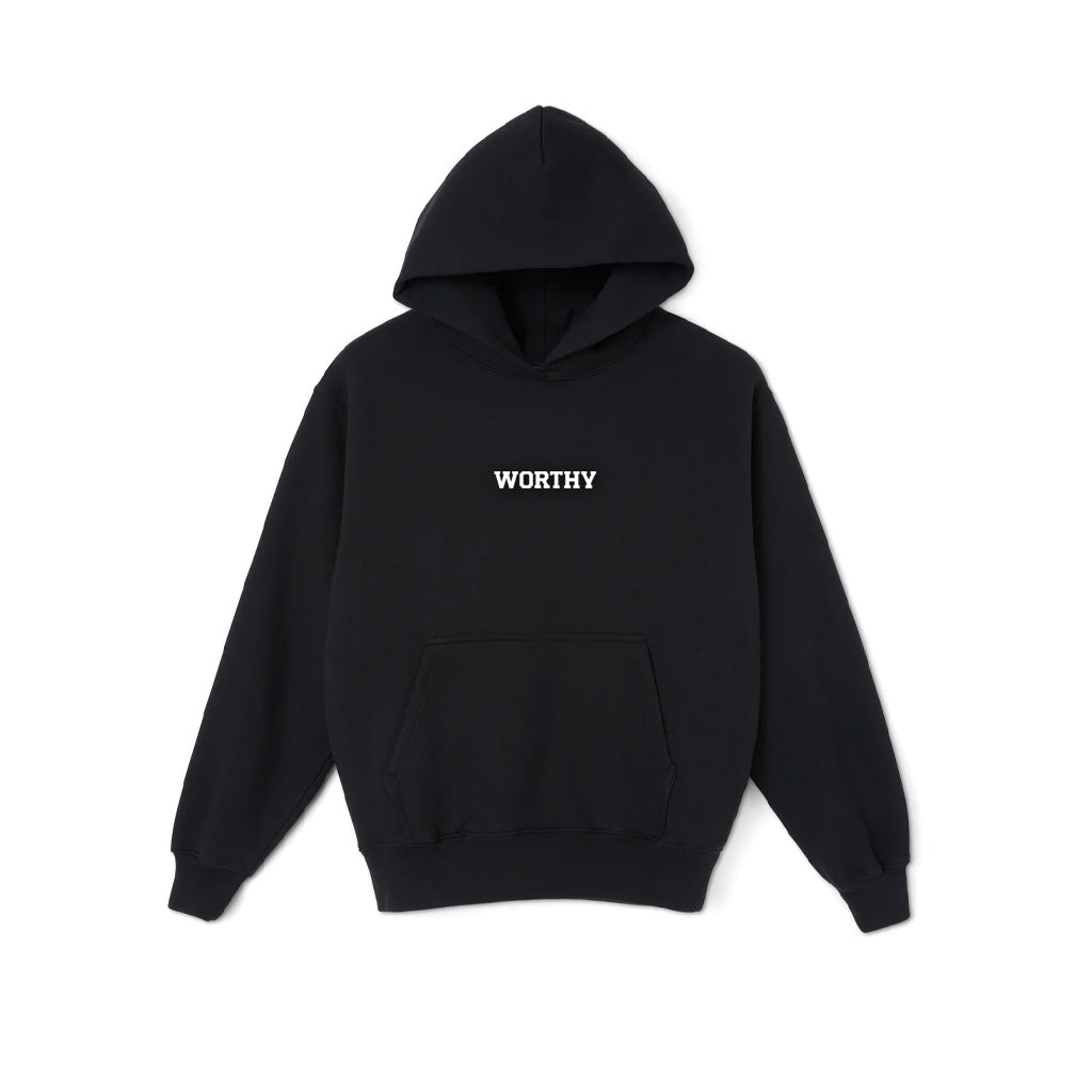 Hoody, Black Small Text
