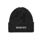 Knit Beanie, Black